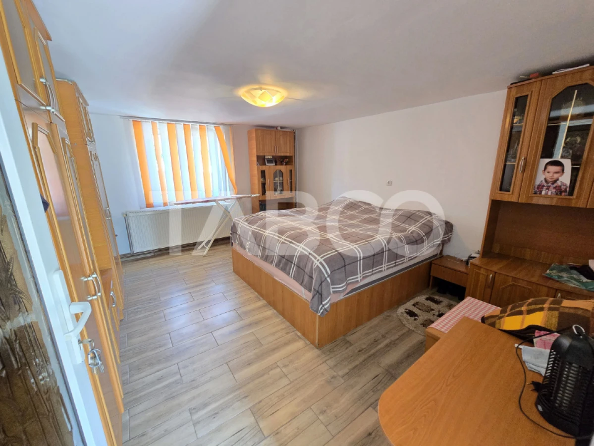 Casa individuala de vanzare teren 457 mp garaj Trei Stejari Sibiu - 5