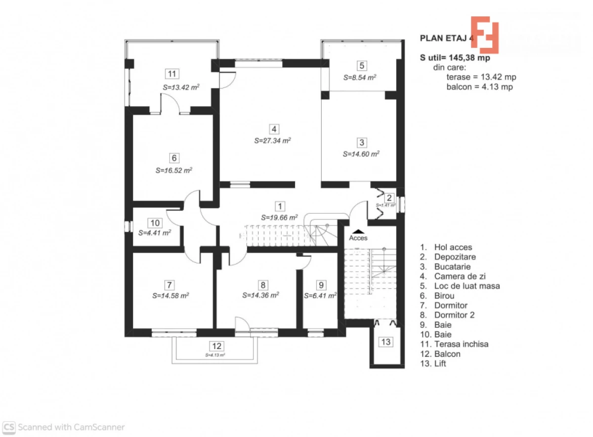 Penthouse cu 7 camere de vanzare in Timisoara, zona Olimpia-Stadion - 9