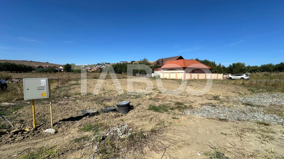 Teren cu PUZ si autorizatie de constructi 650 mp intravilan Sura Mare - 5