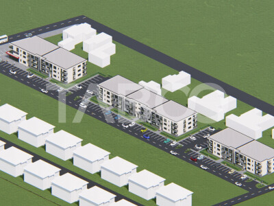 Apartament decomandat de vanzare 52 mpu 2 camere 2 logii loc parcare