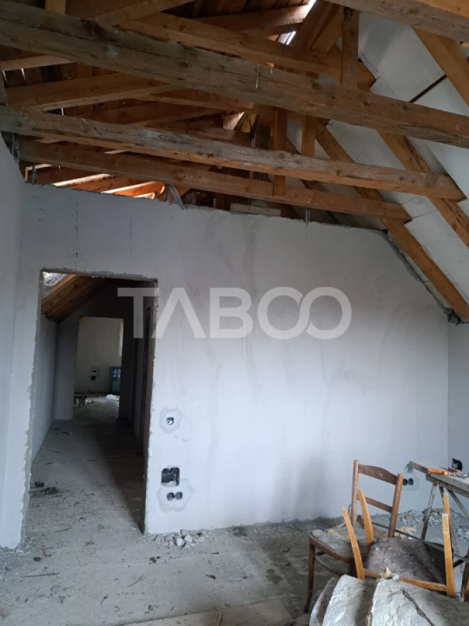 Casa de vanzare individuala cu 500 mp teren liber Gusterita Sibiu - 7