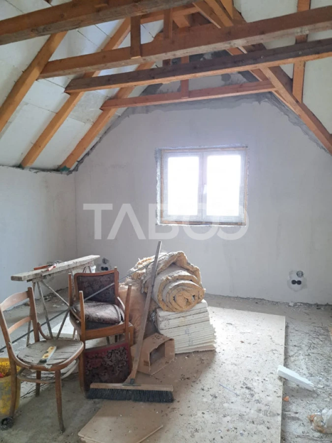 Casa de vanzare individuala cu 500 mp teren liber Gusterita Sibiu - 6