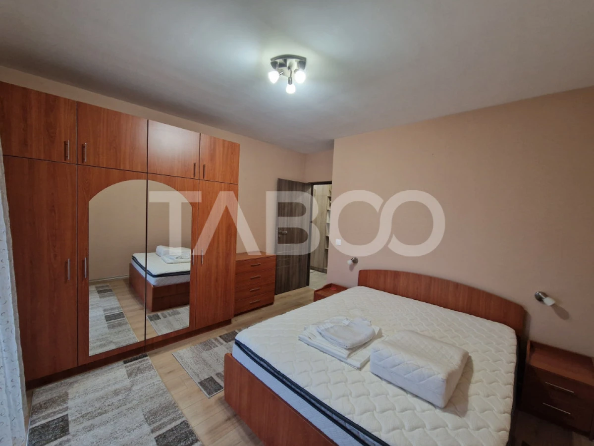 Apartament decomandat 3 camere mobilat si utilat Turnisor Sibiu - 3