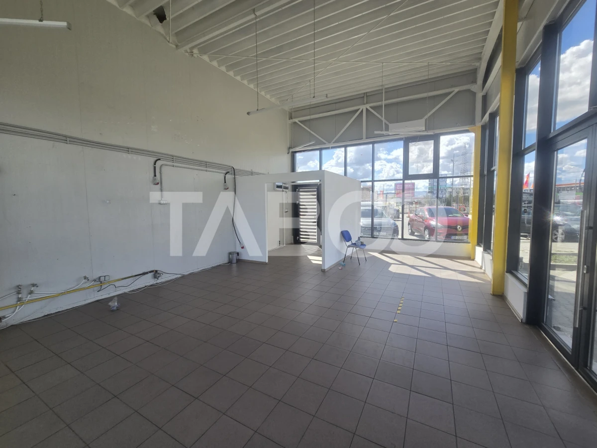 Spatiu comercial 60 mp si vitrina de inchiriat Calea Surii Mari Sibiu - 7