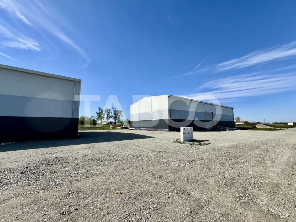 Hala industriala de inchiriat 528 mp utili zona Vest a Sibiului - 8