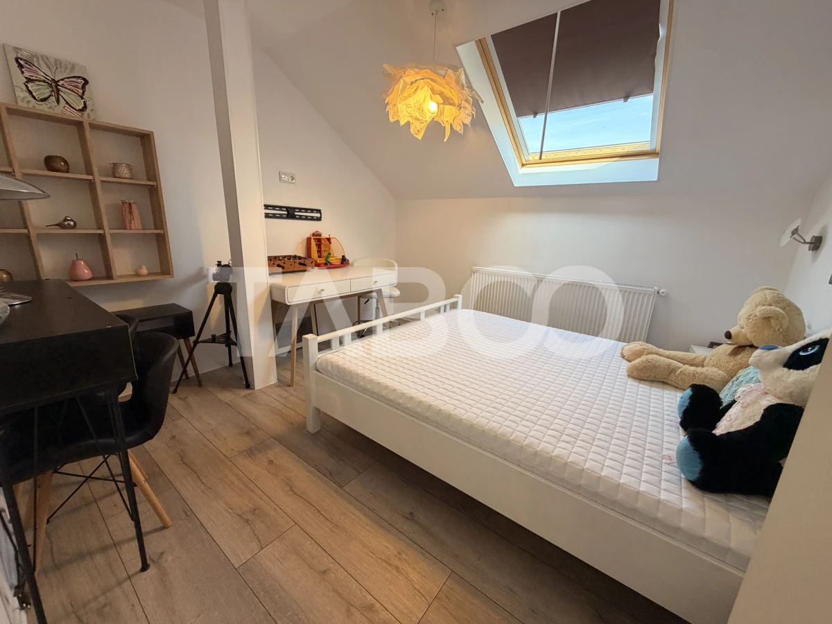 Casa individuala moderna de vanzare cu 5 camere 2 bai teren Sura Mare - 6