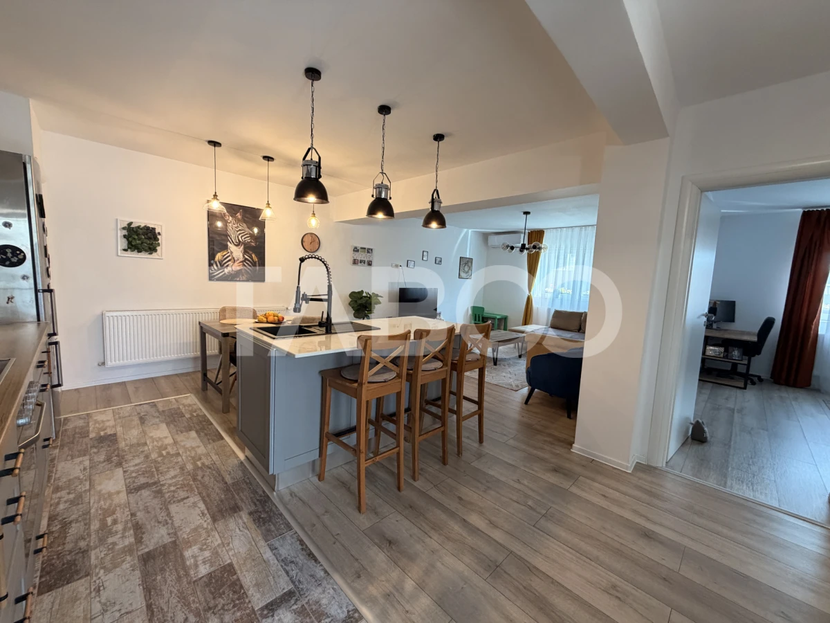 Casa individuala moderna de vanzare cu 5 camere 2 bai teren Sura Mare - 2