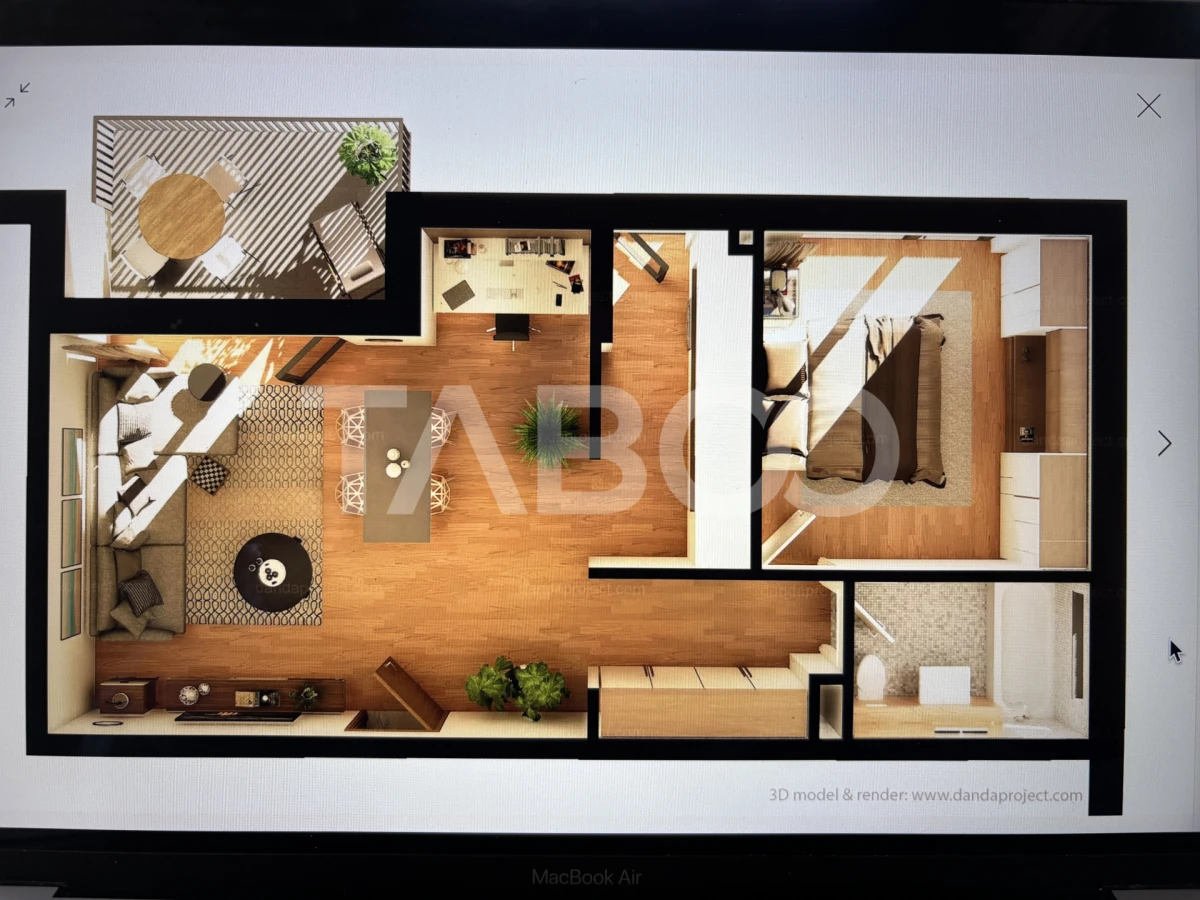Apartament cu 2 camere modern in cartierul Intre Lacuri - 3