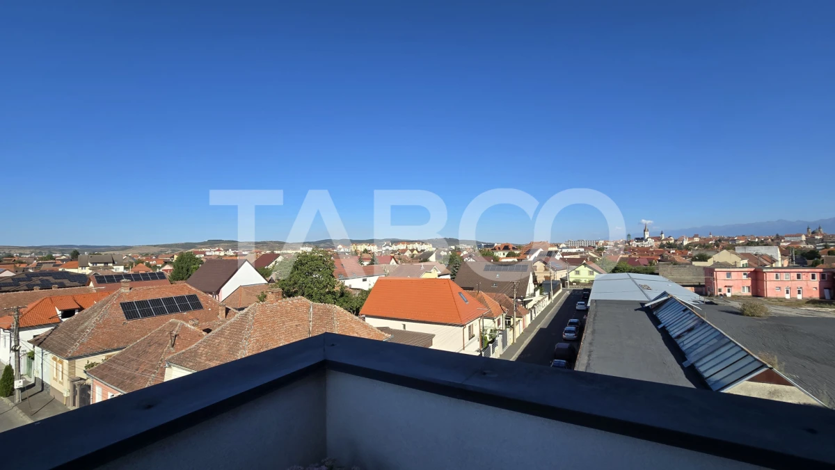 Penthouse de inchiriat 3 camere 2 bai si terasa de 107mp in Piata Cluj - 4