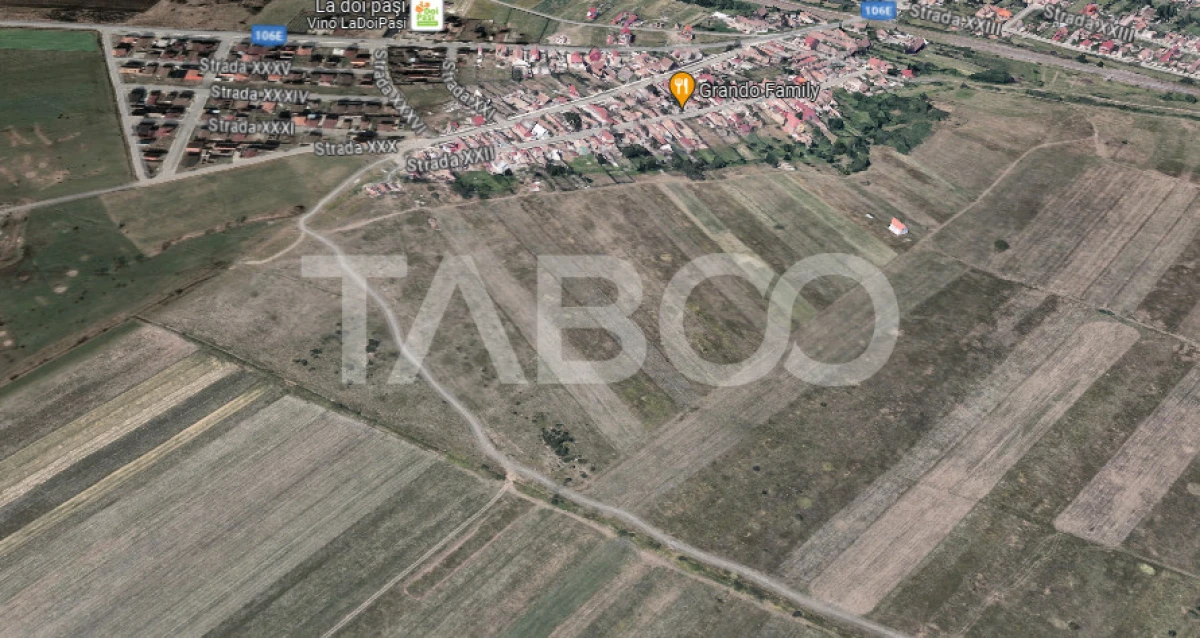 Teren pretabil investitie 3611 mp de vanzare in Cristian judetul Sibiu - 1