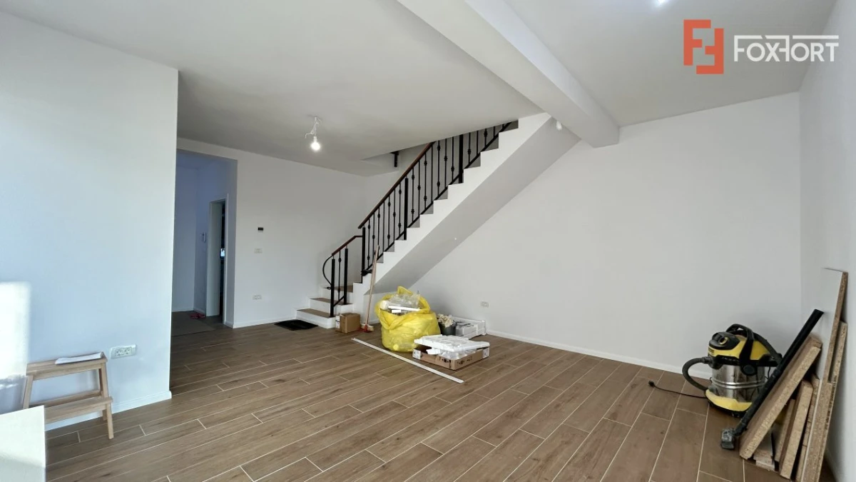 Duplex cu 4 camere si teren de 375 mp, toate utilitatile- zona Sanandrei - 3