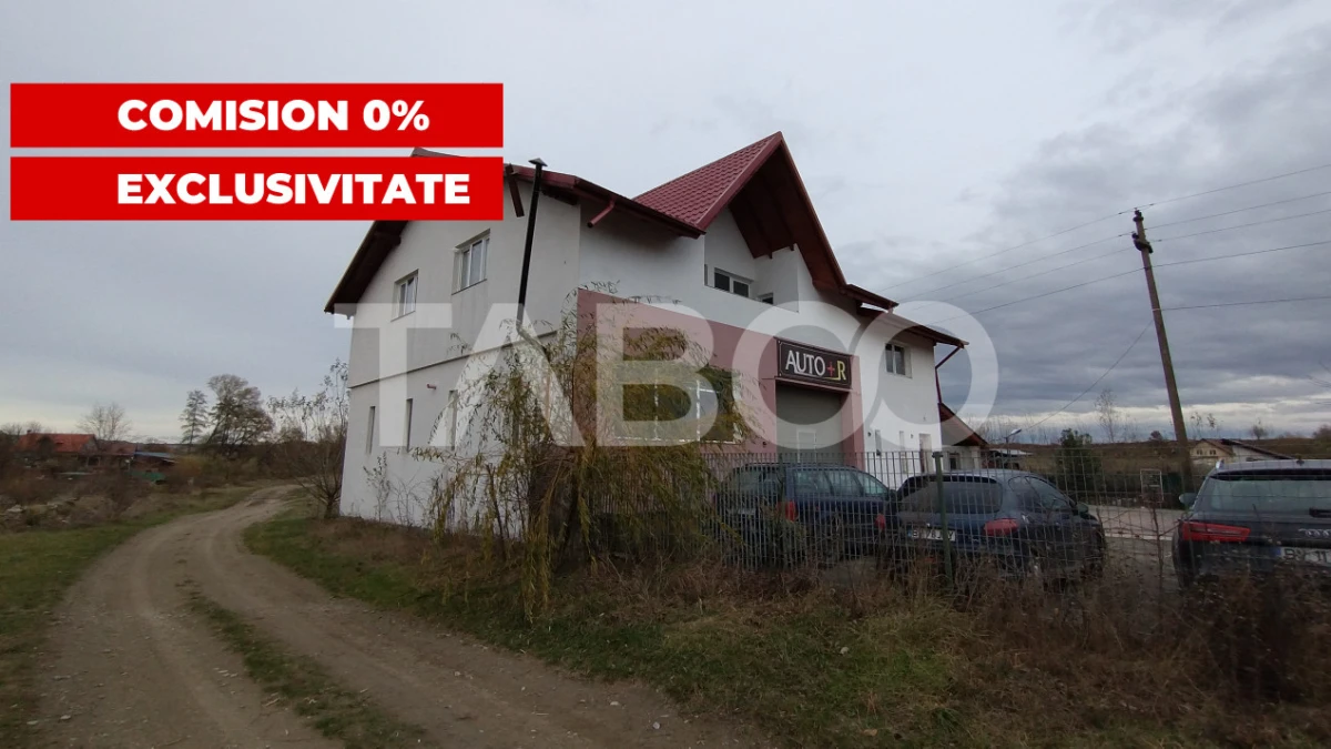 Afacere si locuinta cu teren de 1450 mp de vanzare in Rausor - 2