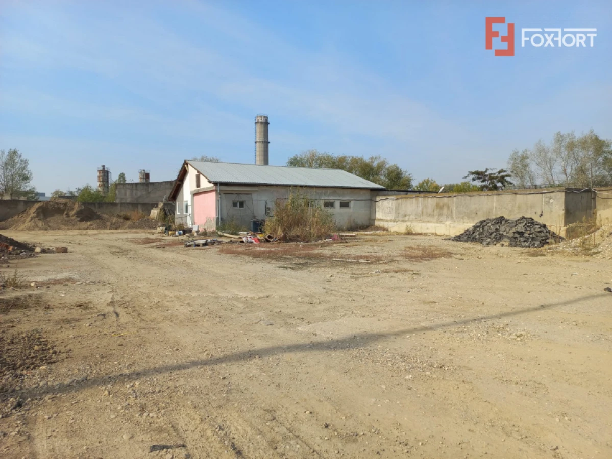 Hala industriala + Teren 7.742 mp | zona Buziasului | 1.200 mp constructii | - 10
