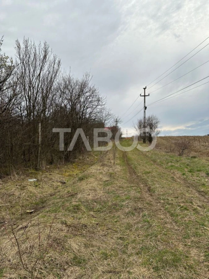 Teren intravilan 791 mp utilitati langa parcela front 13 m Cisnadie - 4