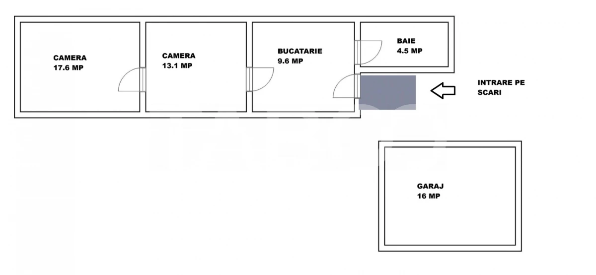Apartament la casa de vanzare 2 camere garaj curte comuna cu 2 vecini - 5