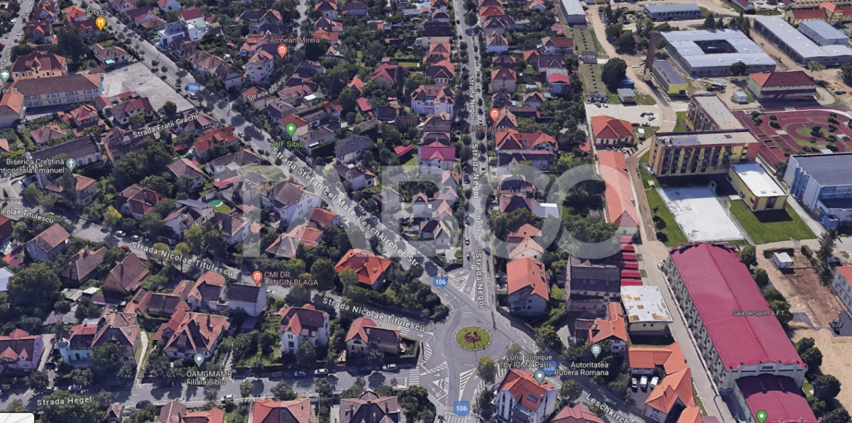 1200 mp teren cu casa individuala de renovat in zona buna din Sibiu - 2