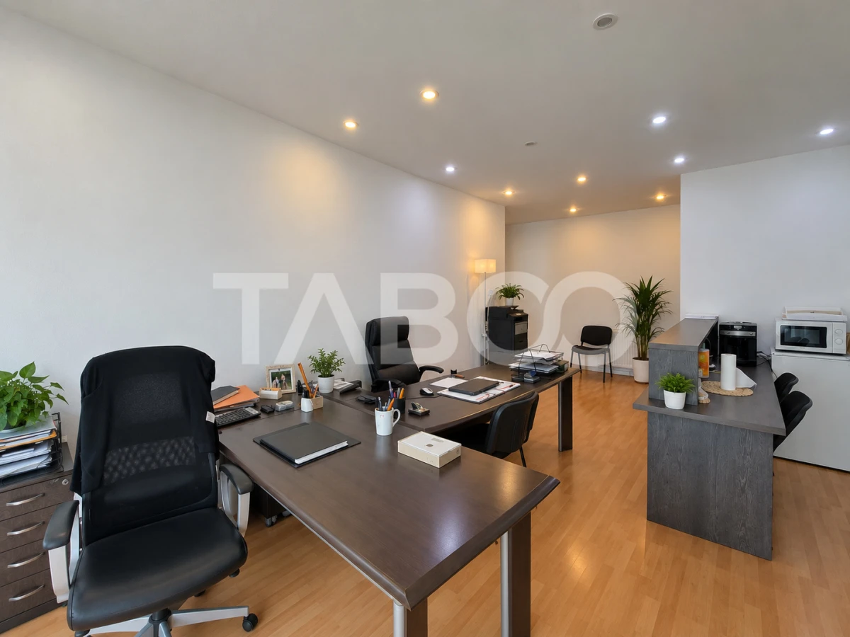 Spatiu birouri de inchiriat renovat modern 50 mp in Sibiu zona Strand - 3