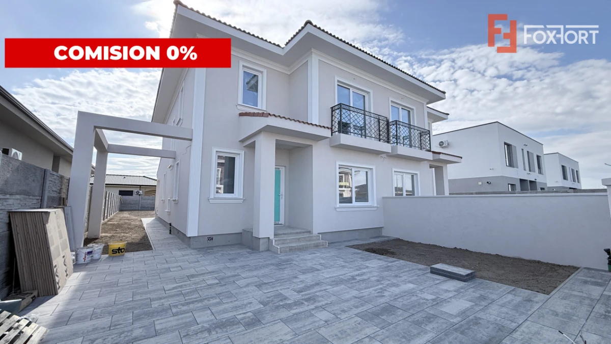 Comision 0% Duplex de vanzare 5 camere, 3 bai - Mosnita Noua - Calea Medves - 1