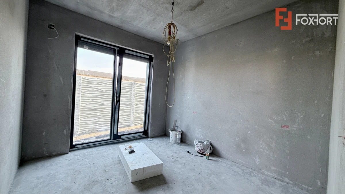 Duplex de vanzare, 5 camere despartit prin camera tehnica - Mosnita Noua - 9