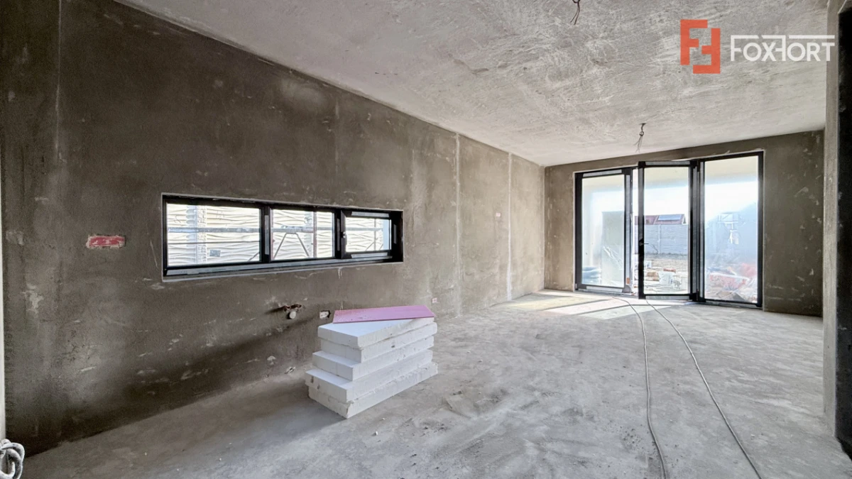 Duplex de vanzare, 5 camere despartit prin camera tehnica - Mosnita Noua - 4