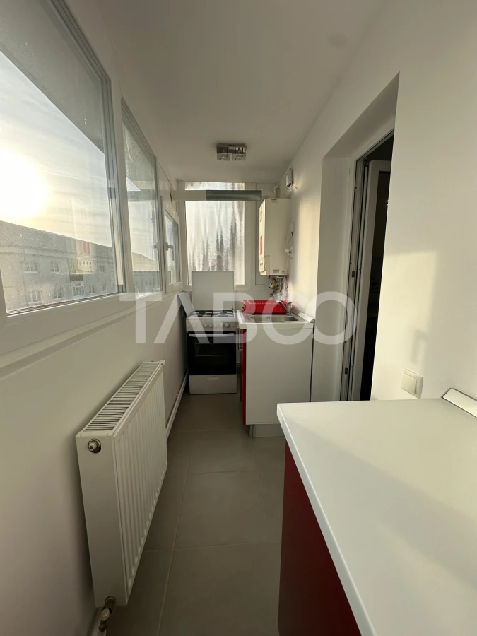 Apartament renovat de inchiriat 2 camere 2 balcoane Central Sibiu - 6