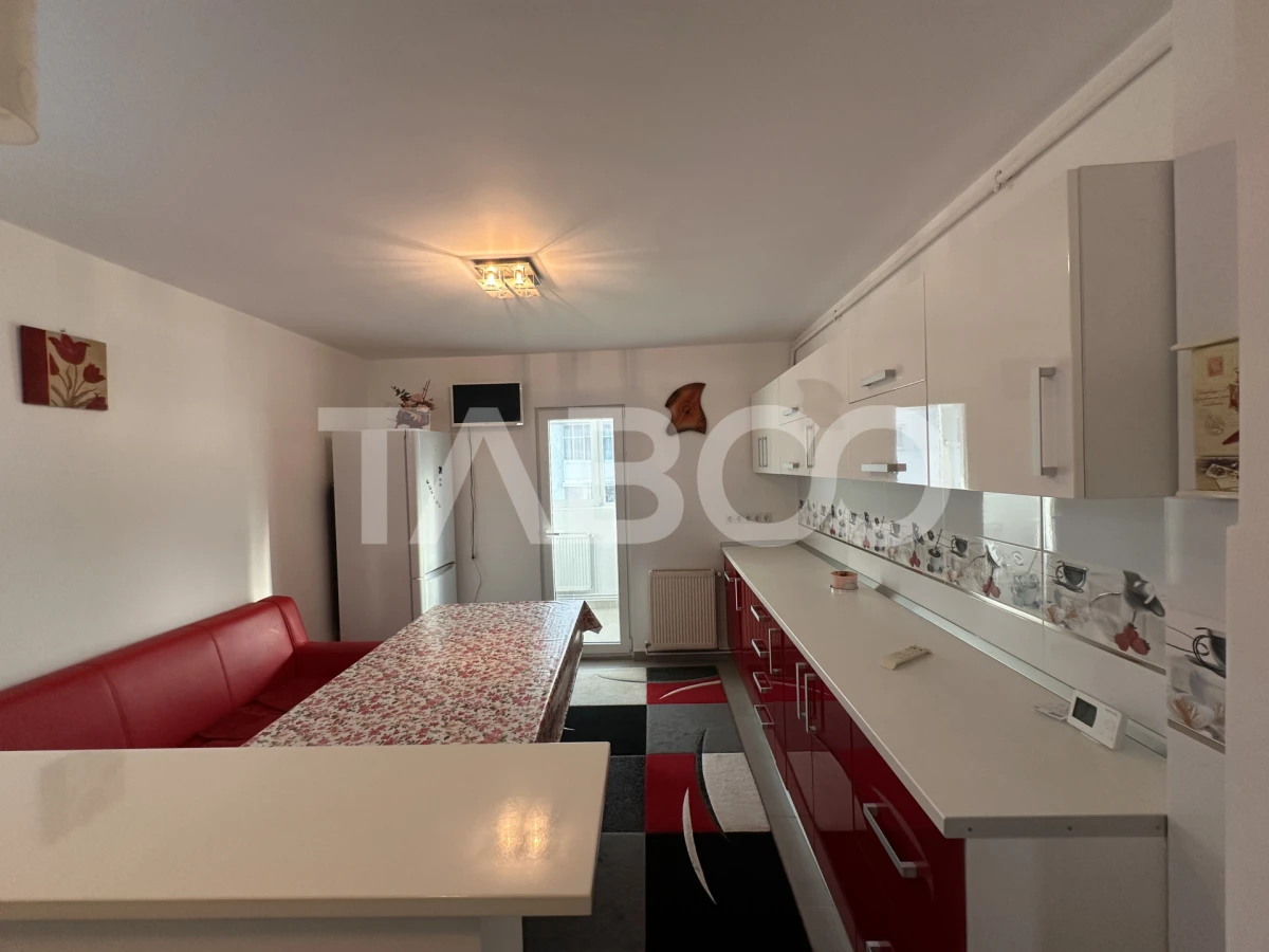 Apartament renovat de inchiriat 2 camere 2 balcoane Central Sibiu - 5