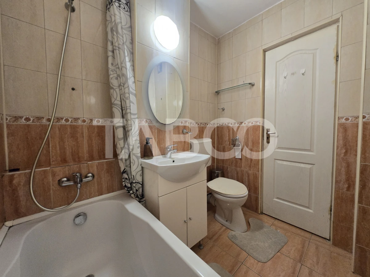 Apartament de inchiriat 2 dormitoare decomandat Vasile Aaron Sibiu - 8