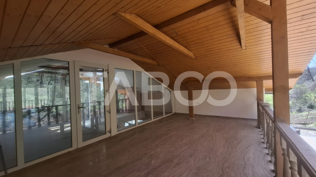 Casa de vanzare 405 mp utili 2 garaje 250 mp terase Slimnic Sibiu - 7