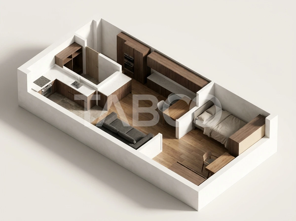 Apartament cu 2 camere finisat la cheie de vanzre in Gheorgheni - 6