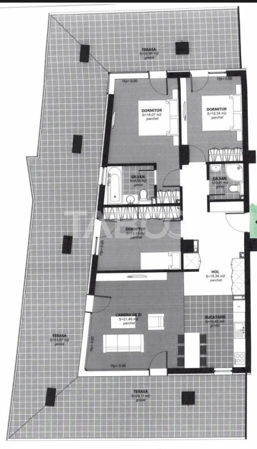 Apartament cu 4 camere la cheie cu terasa generoasa Buna Ziua - 10