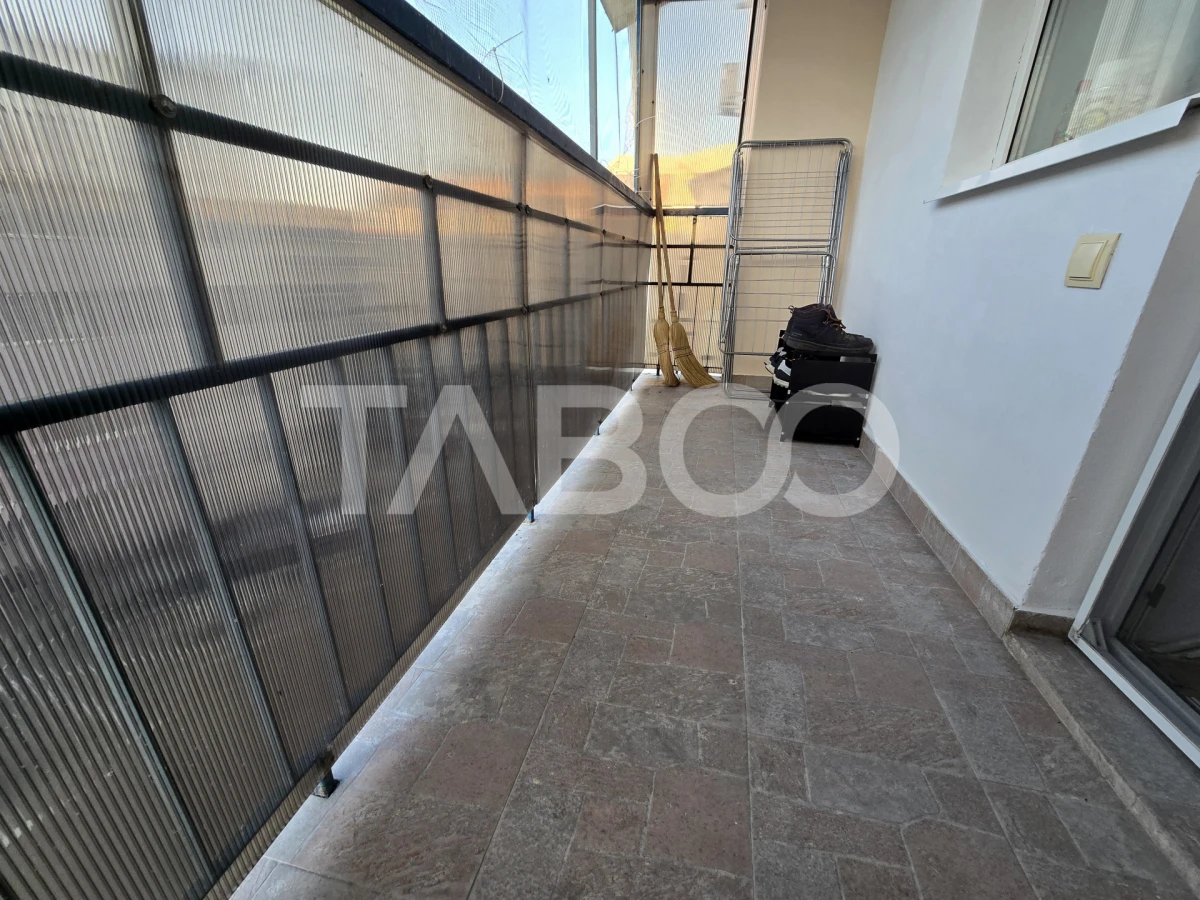 Apartament 3 camere decomandat mobilat balcon parcare Turnisor Sibiu - 7