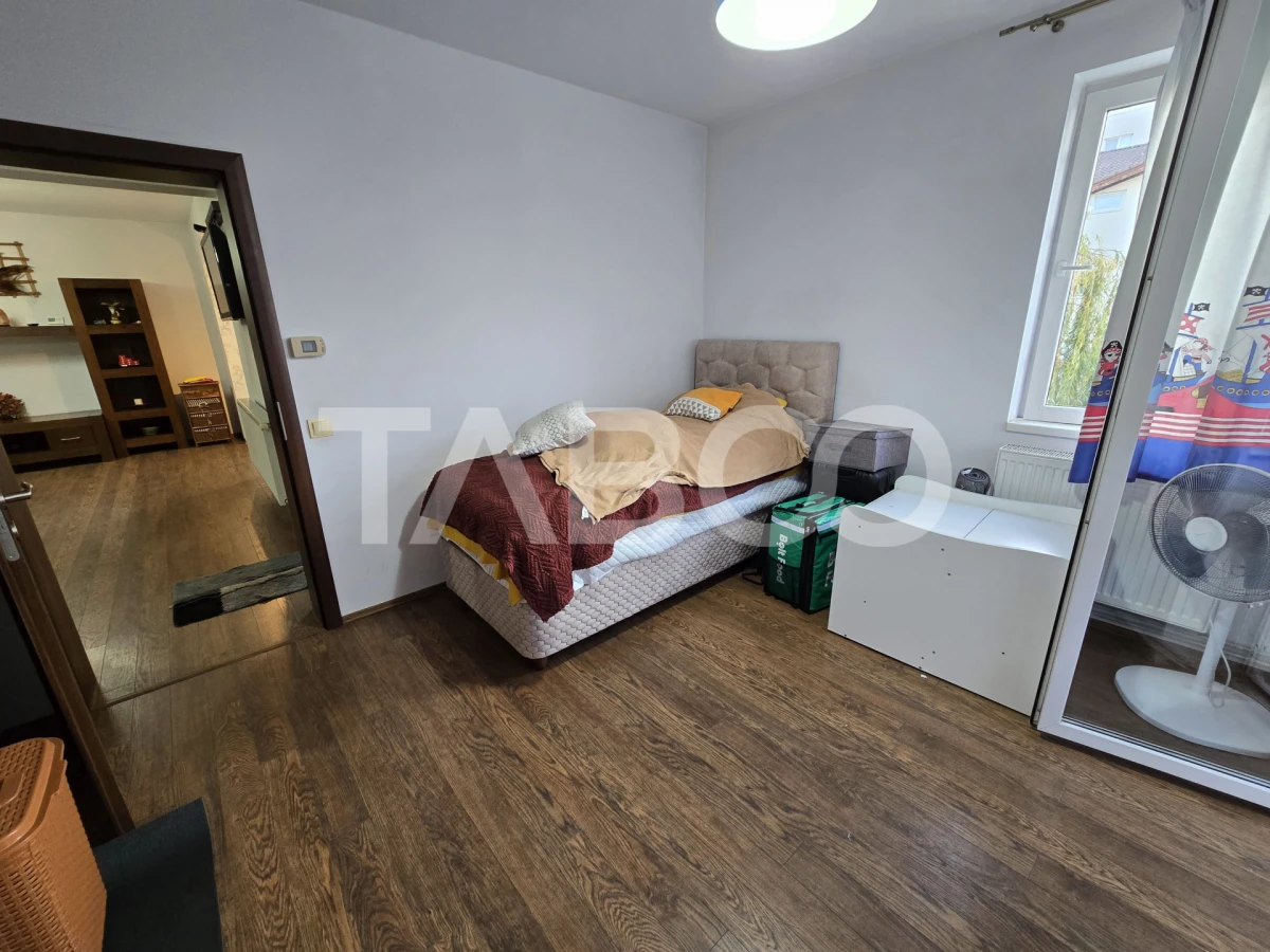 Apartament 3 camere decomandat mobilat balcon parcare Turnisor Sibiu - 5
