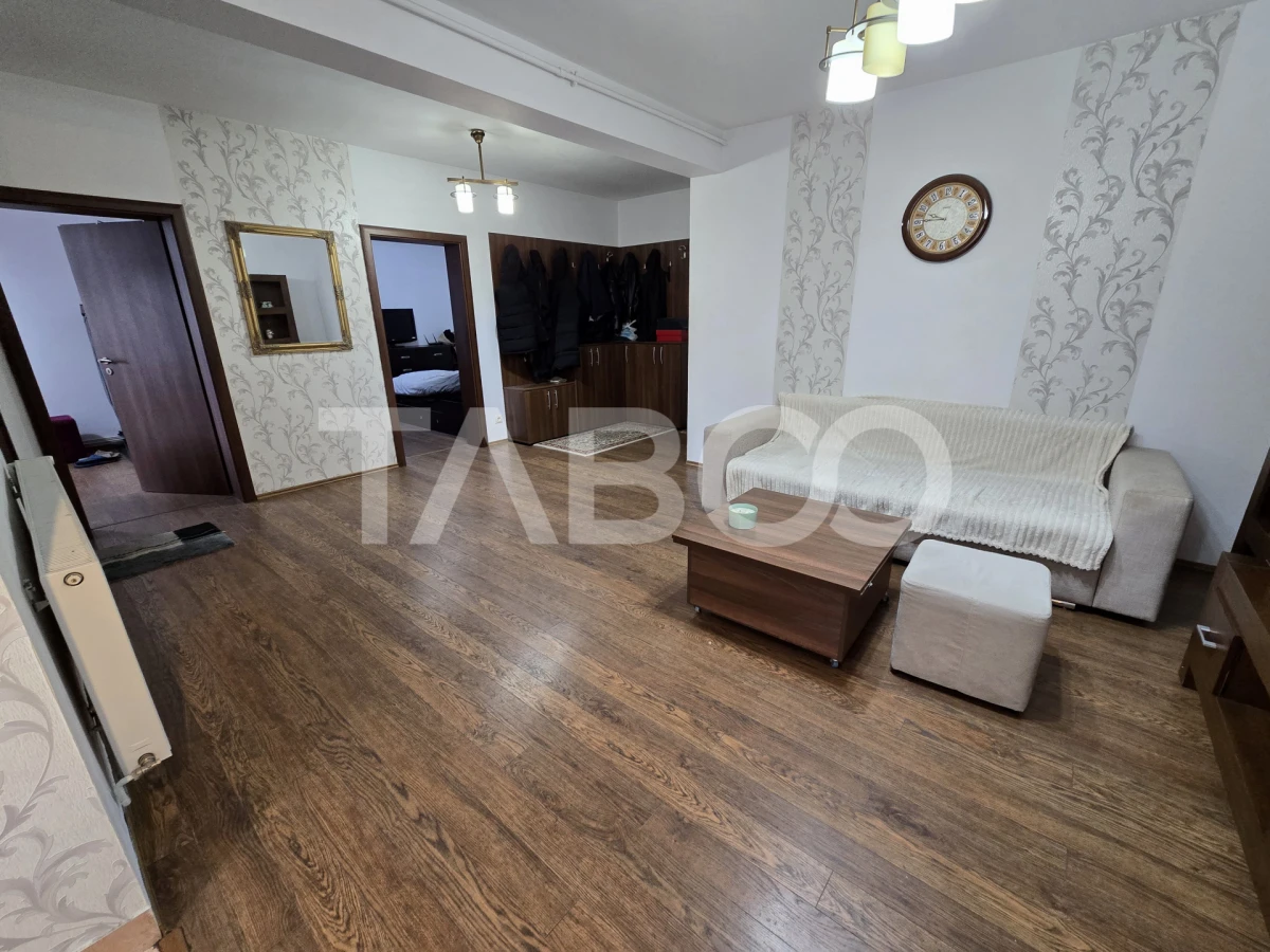 Apartament 3 camere decomandat mobilat balcon parcare Turnisor Sibiu - 2