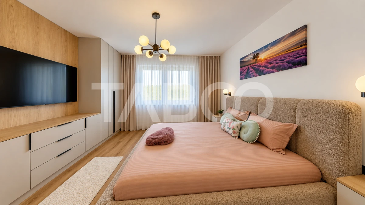 Penthouse cu design spectaculos si terasa de vanzare DaVinci Cristian - 6
