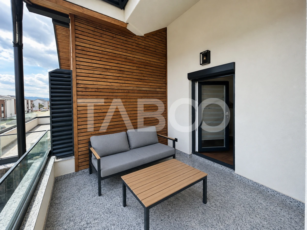 Penthouse cu design spectaculos si terasa de vanzare DaVinci Cristian - 4