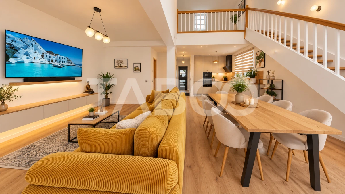 Penthouse cu design spectaculos si terasa de vanzare DaVinci Cristian - 2