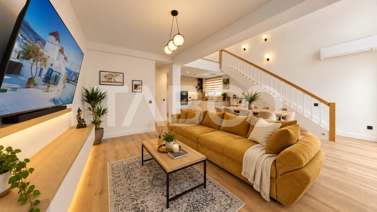 Penthouse cu design spectaculos si terasa de vanzare DaVinci Cristian - 1