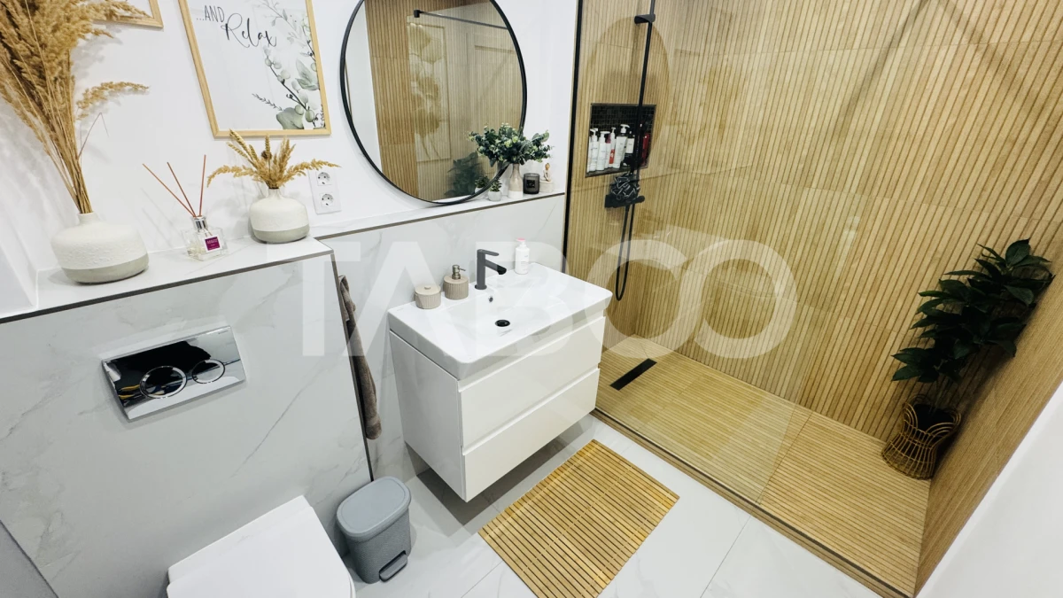 Apartament modern 3 camere 2 bai 2 locuri de parcare 66m Selimbar - 8