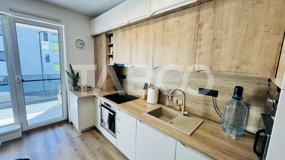 Apartament modern 3 camere 2 bai 2 locuri de parcare 66m Selimbar - 3