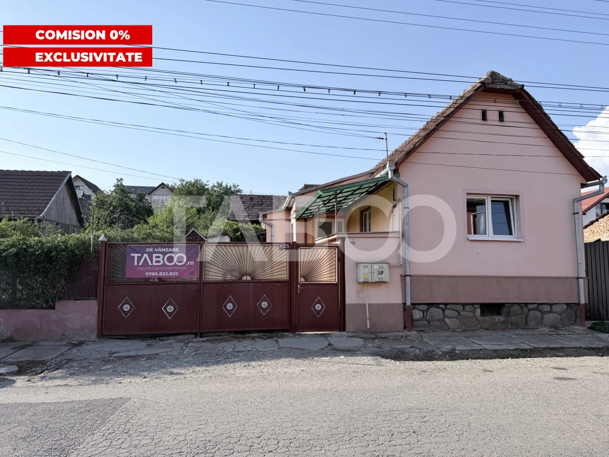 Casa individuala 500 mp teren cu acces auto in curte in Sura Mare - 1