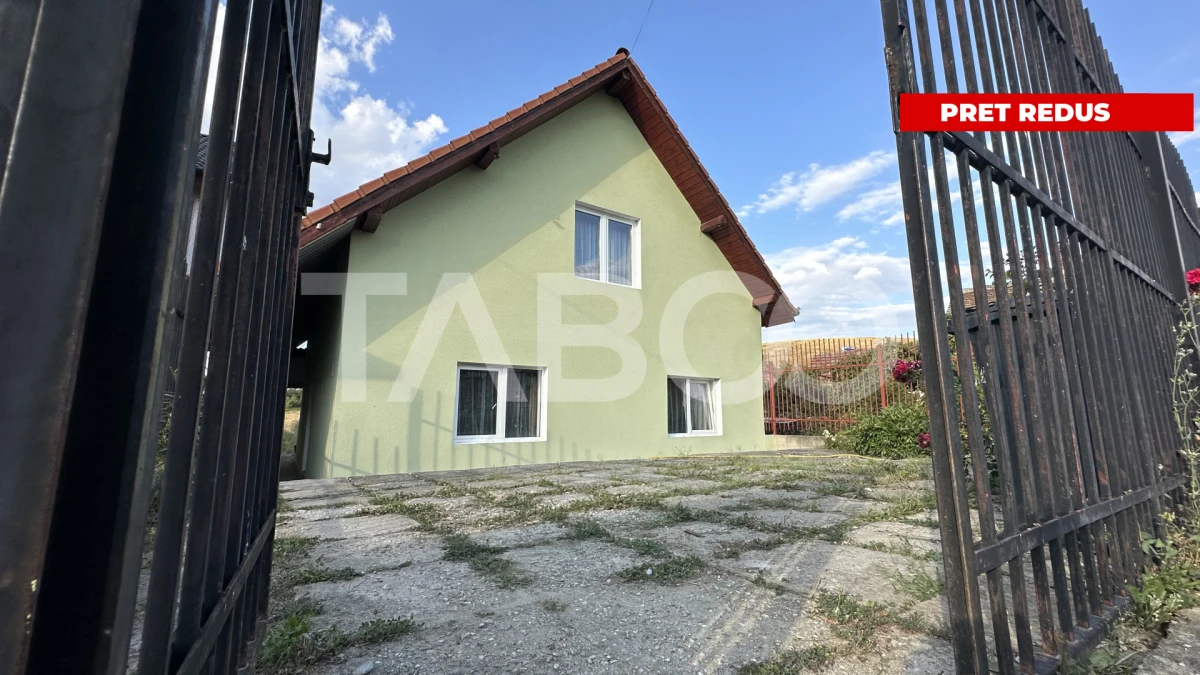 Casa individuala 4 camere cu intrare de la 2 strazi Poplaca Sibiu - 1