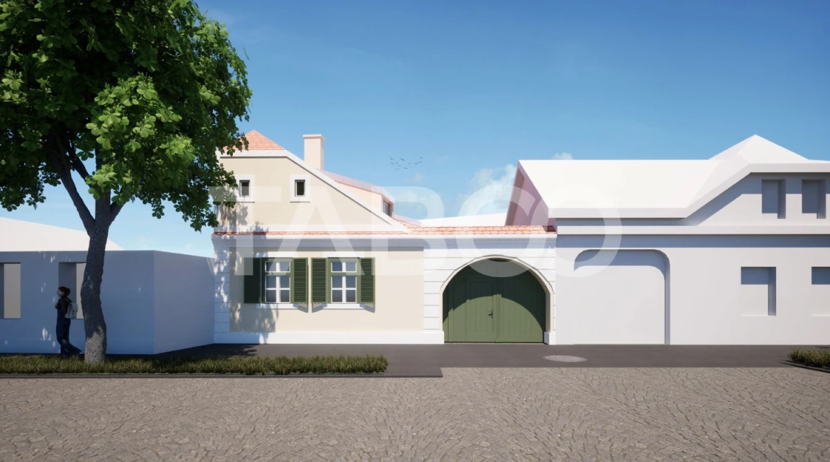 Proiect autorizat de reabilitare casa individuala in centrul Sibiului - 1
