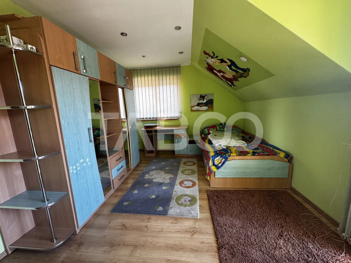 Casa de vanzare cu 5 camere 3 bai curte privata Turnisor Sibiu - 7