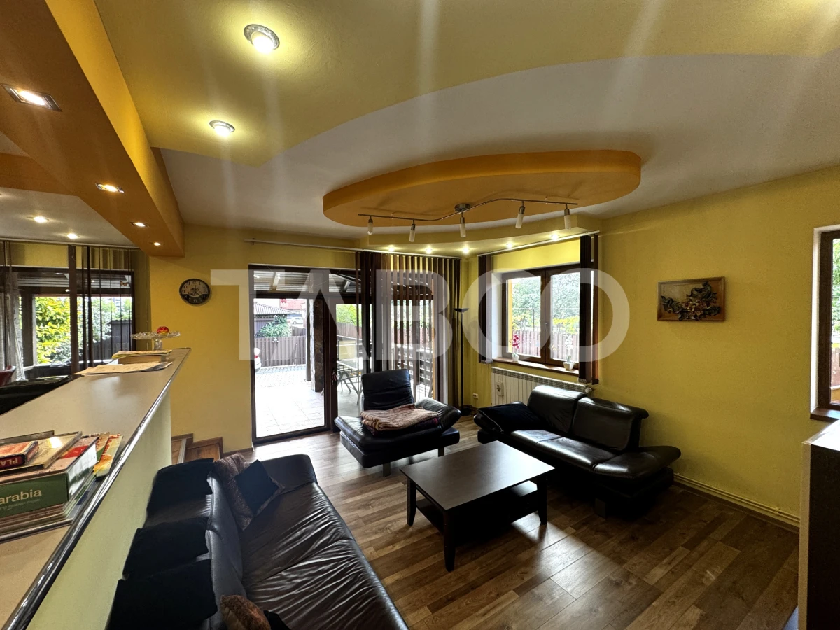 Casa de vanzare cu 5 camere 3 bai curte privata Turnisor Sibiu - 2