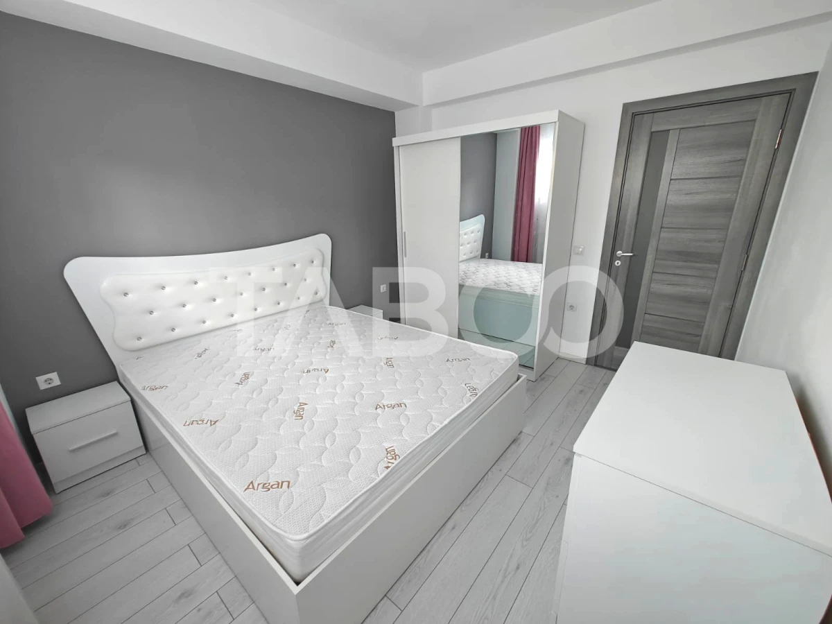 Apartament modern 3 camere - mobilat si utilat - balcon si parcare - 10