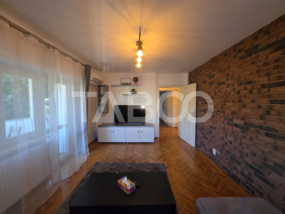 Apartament 2 camere de inchiriat decomandat 55mp zona Sub Arini Sibiu - 9