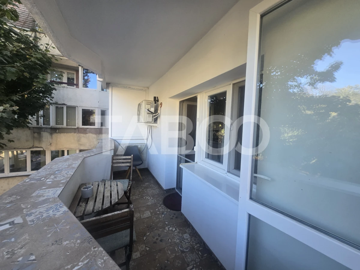 Apartament 2 camere de inchiriat decomandat 55mp zona Sub Arini Sibiu - 8