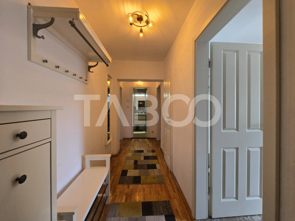Apartament 2 camere de inchiriat decomandat 55mp zona Sub Arini Sibiu - 7