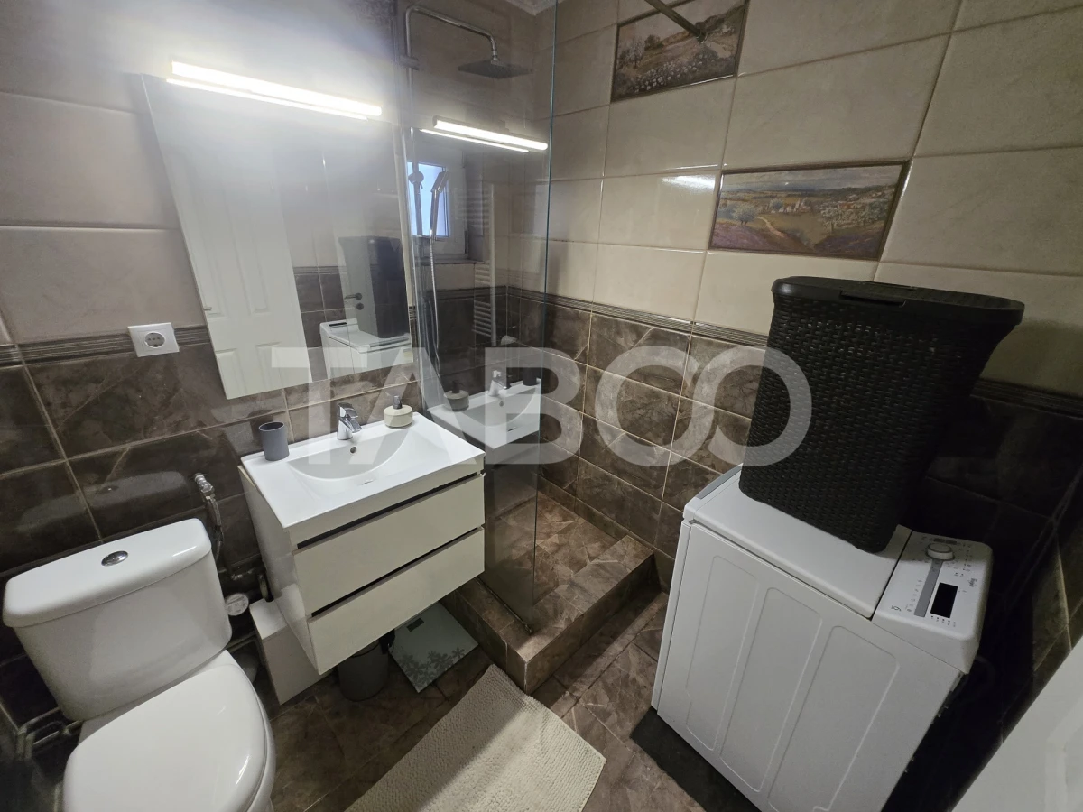 Apartament 2 camere de inchiriat decomandat 55mp zona Sub Arini Sibiu - 5