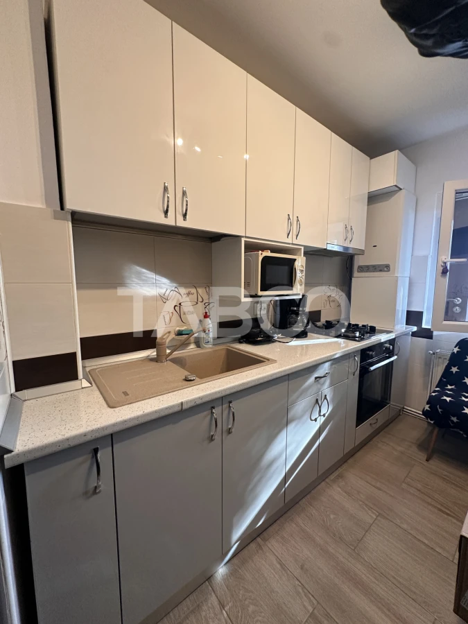Apartament mobilat utilat de inchiriat 2 camere si balcon Vasile Aaron - 6